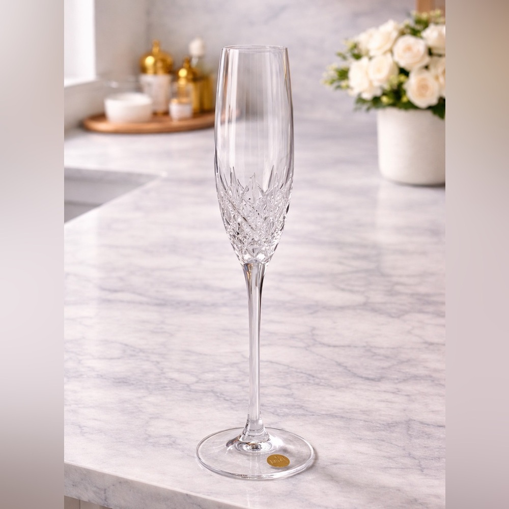 LENOX Crystal Champagne Flute – 27.5 cm | Elegant Cut Crystal | NEW
